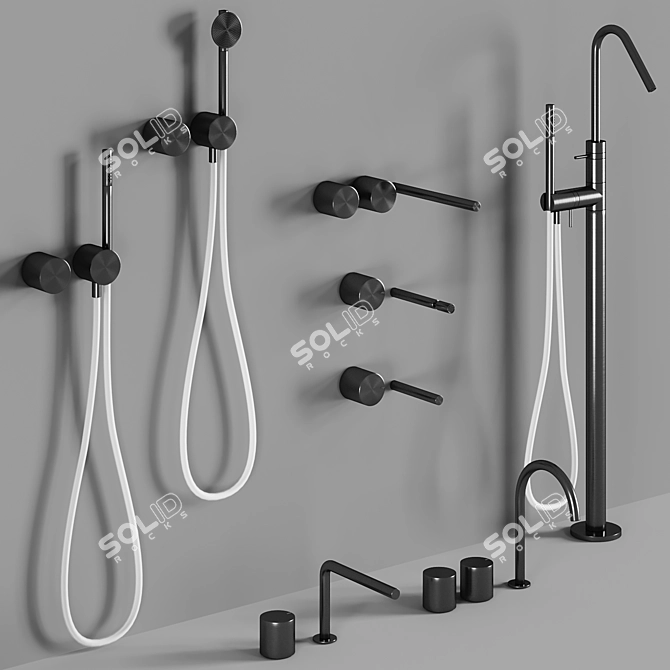 CEA OPUS Mixer Set 3D model image 2