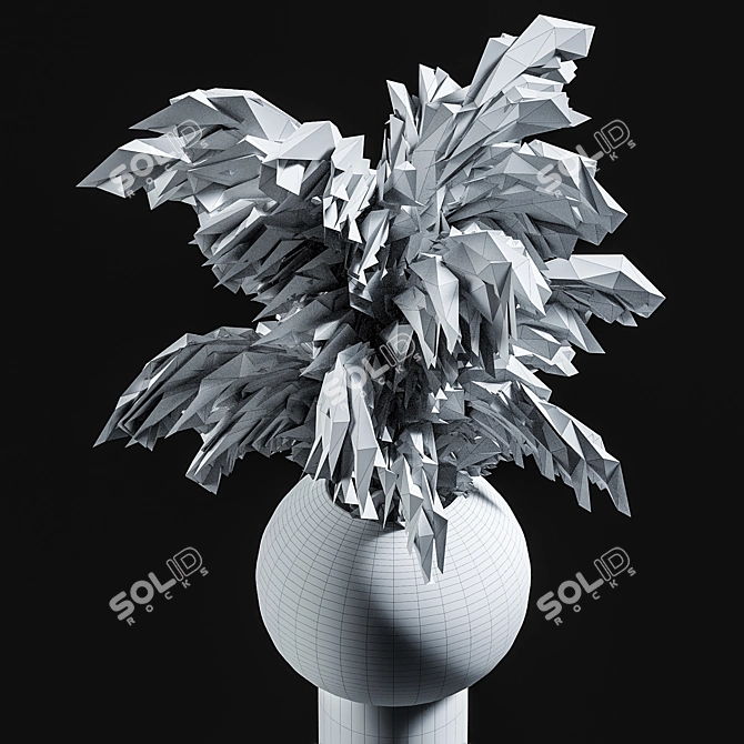 Dry Bouquet | Unique Design 3D model image 4