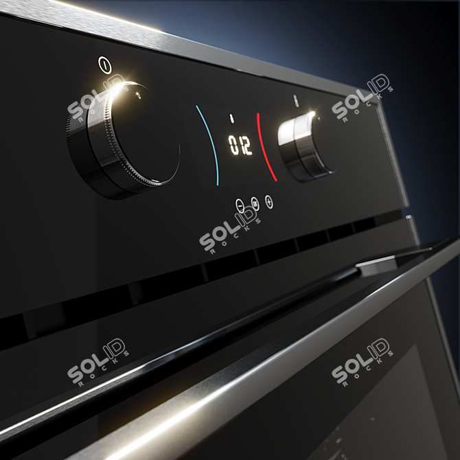 TEKA Compact Oven HLC 840 3D model image 3