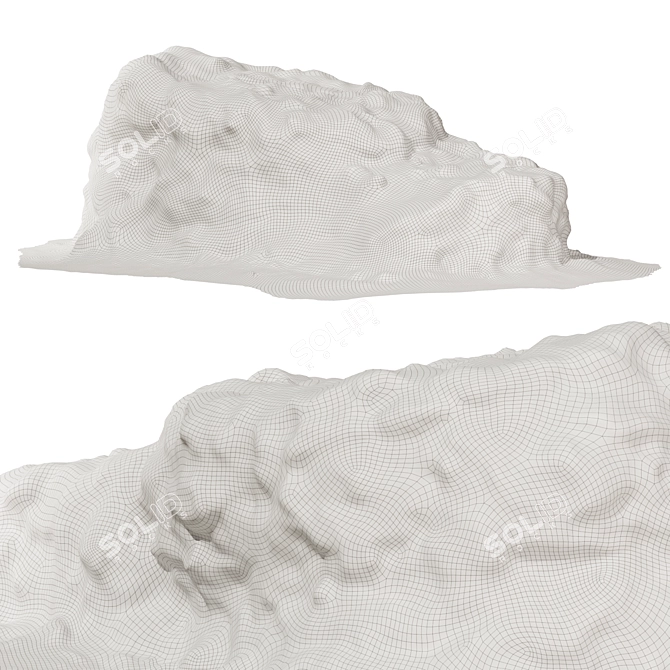 Manure Hay 3D Scan 3D model image 4