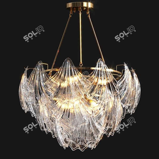 Elegant Stefani Design Lamps 3D model image 1