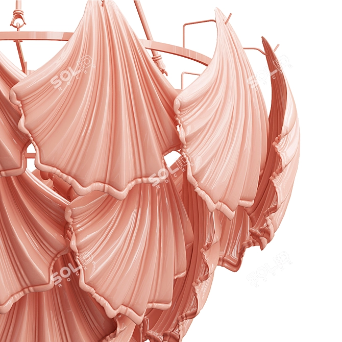 Elegant Stefani Design Lamps 3D model image 3