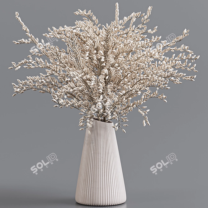 Pampas Bouquet 07 Home Décor 3D model image 1