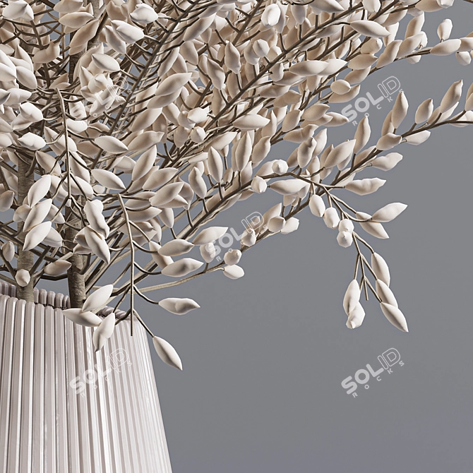 Pampas Bouquet 07 Home Décor 3D model image 6