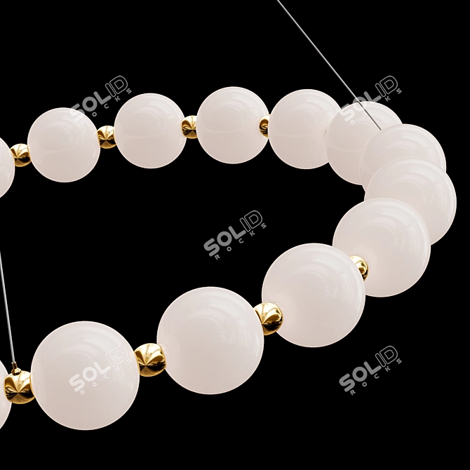 Elegant Lioba Chandelier Collection 3D model image 4