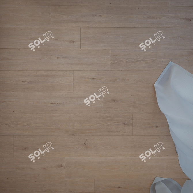 Greenland Oak Flooring Virtual Model 3D model image 2