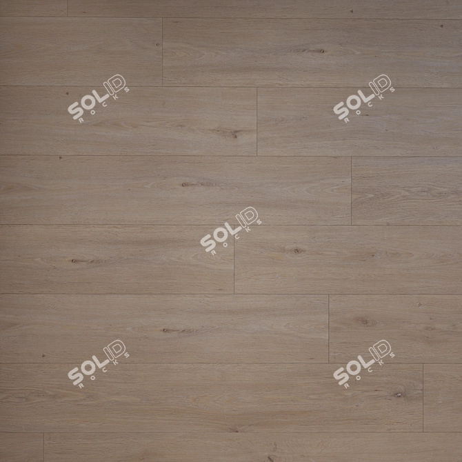 Greenland Oak Flooring Virtual Model 3D model image 3