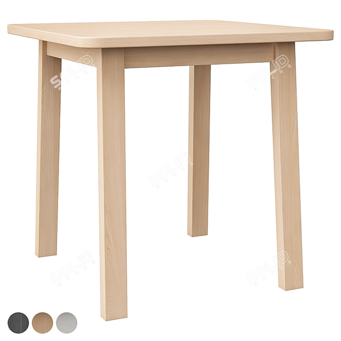  Modern Norråker Table Furniture 3D model image 1