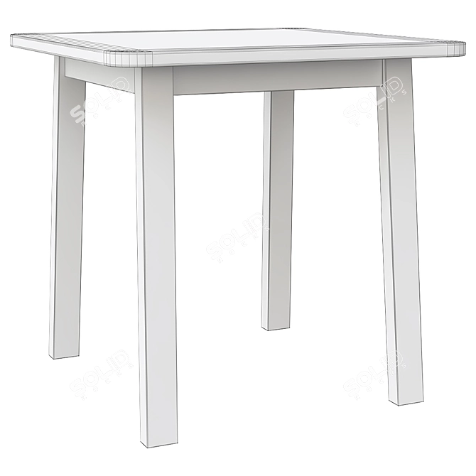  Modern Norråker Table Furniture 3D model image 4