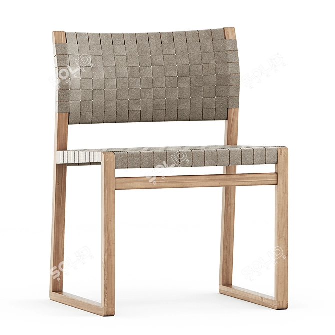 Fredericia BM61 & BM62 Chairs 3D model image 4