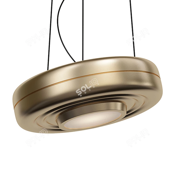 Elegant B-Shell Dining Chair 3D model image 1