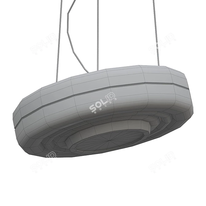 Elegant B-Shell Dining Chair 3D model image 2