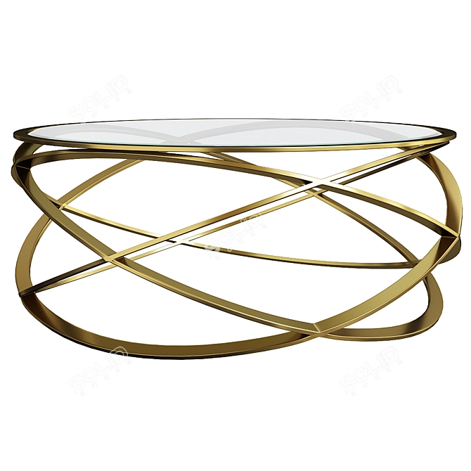 Modern Orion Coffee Table Design 3D model image 1