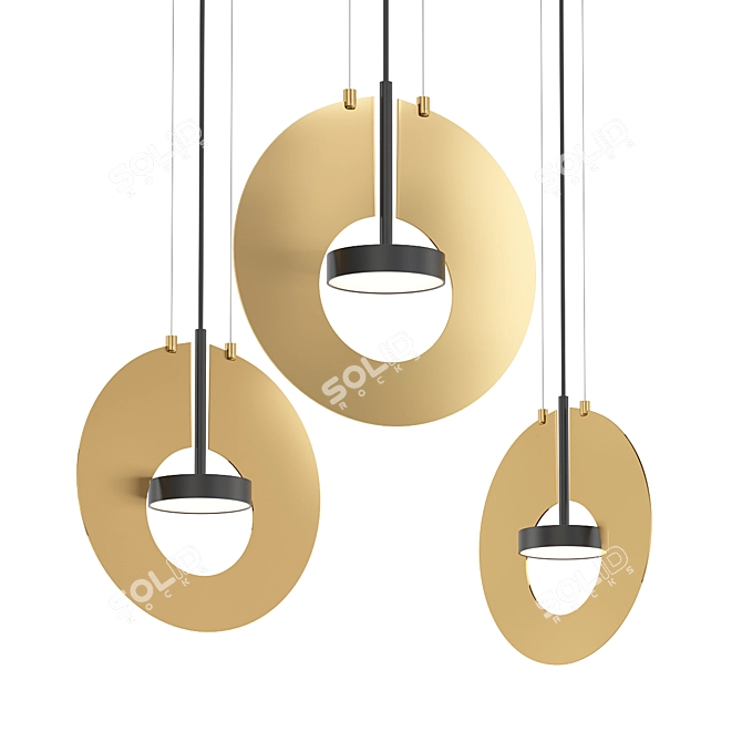 Sleek Design Lamp: Ingara 3D model image 1