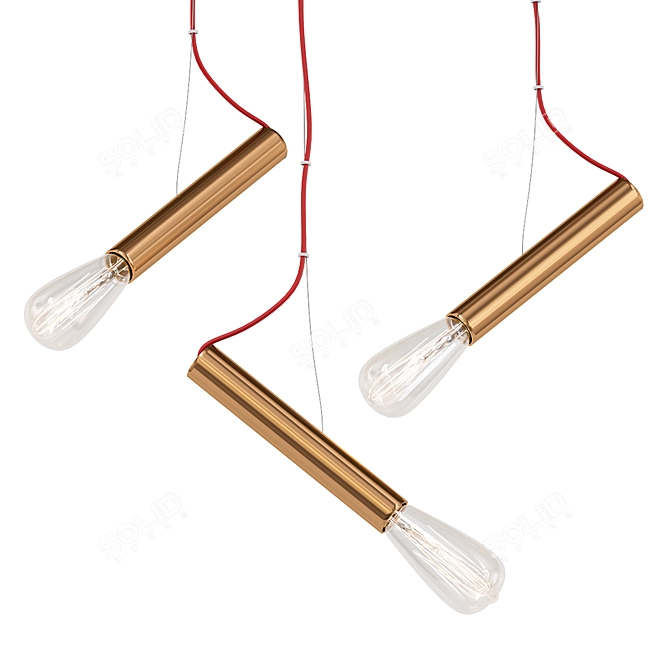 Modern Design SIM Lamps 3D model image 1