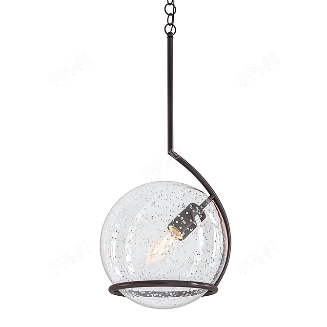 Minimalist Watson Pendant Light 3D model image 1