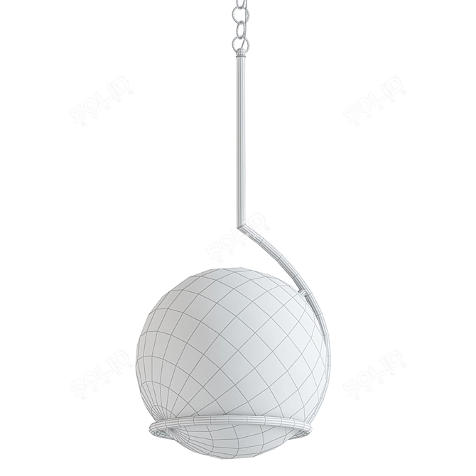 Minimalist Watson Pendant Light 3D model image 2