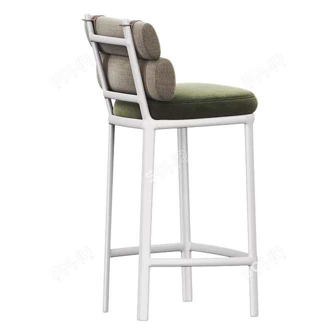 Modern ROLL Stool Kettal Design 3D model image 2