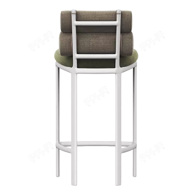 Modern ROLL Stool Kettal Design 3D model image 3