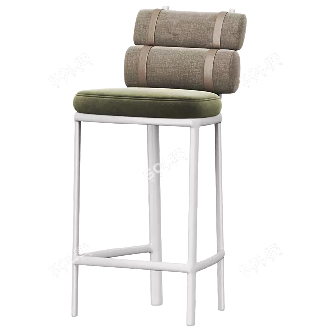 Modern ROLL Stool Kettal Design 3D model image 5