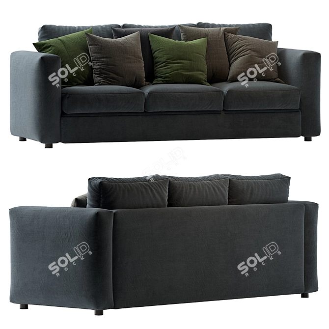 FINNALA by IKEA 3-Seat Sofa 3D model image 6