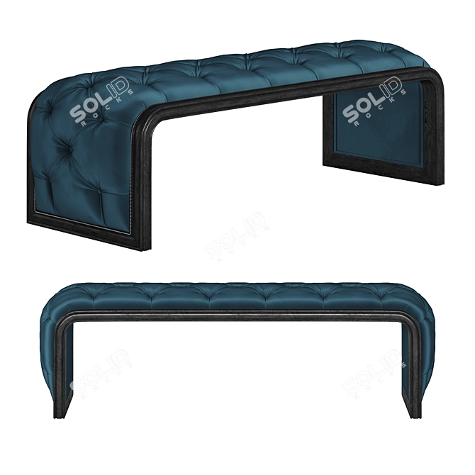 Elegant Bench Sofas to Upgrade 3D model image 2