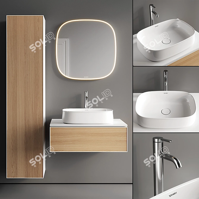 Zencha 2022 Vanity Set 3D model image 1