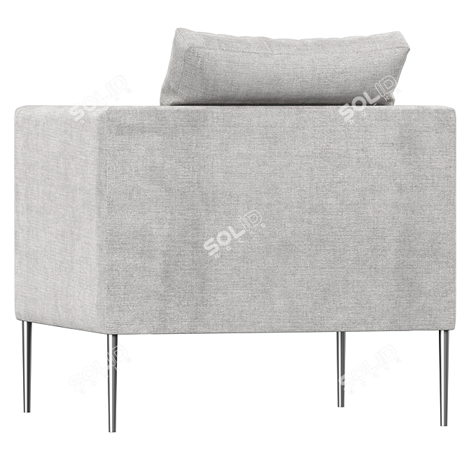 Modern COR_PILOTIS Armchair Design 3D model image 3