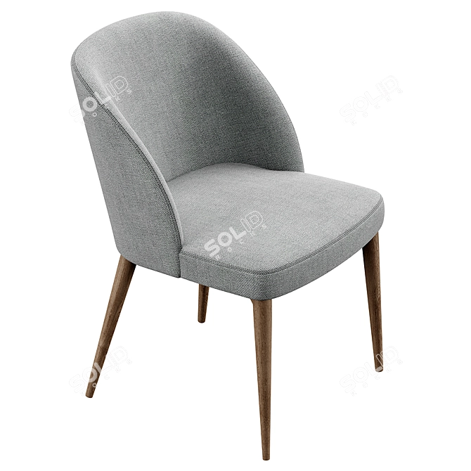 Customizable Niff Naff Chair 3D model image 5