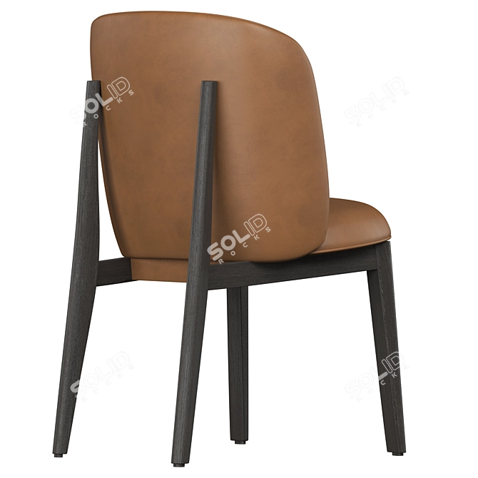 Sleek Modern Calligaris ABREY Chair 3D model image 4