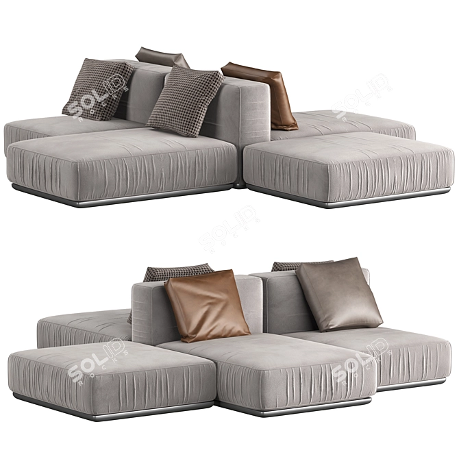 MARECHIARO Sofa | Modular Modern Design 3D model image 1