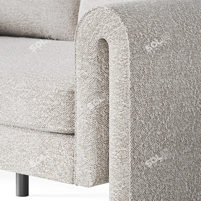 Mabelle Sofa by Urban Outfitters 3D model image 3