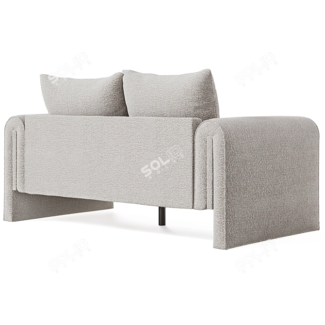Mabelle Sofa by Urban Outfitters 3D model image 4