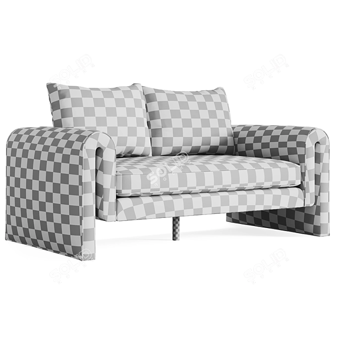Mabelle Sofa by Urban Outfitters 3D model image 8