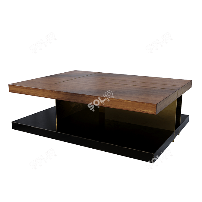 Modern Elegance: LALLAH Coffee Table 3D model image 2