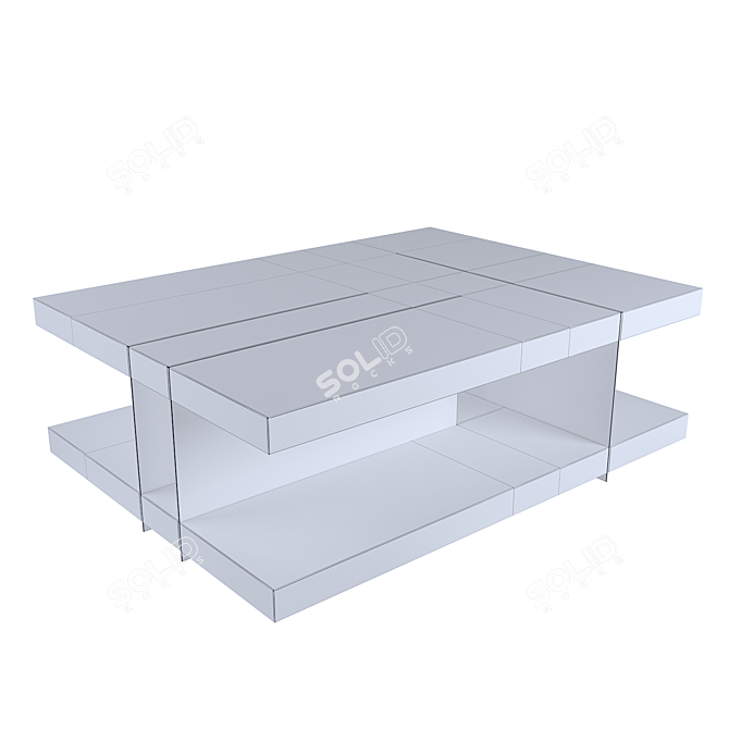 Modern Elegance: LALLAH Coffee Table 3D model image 3