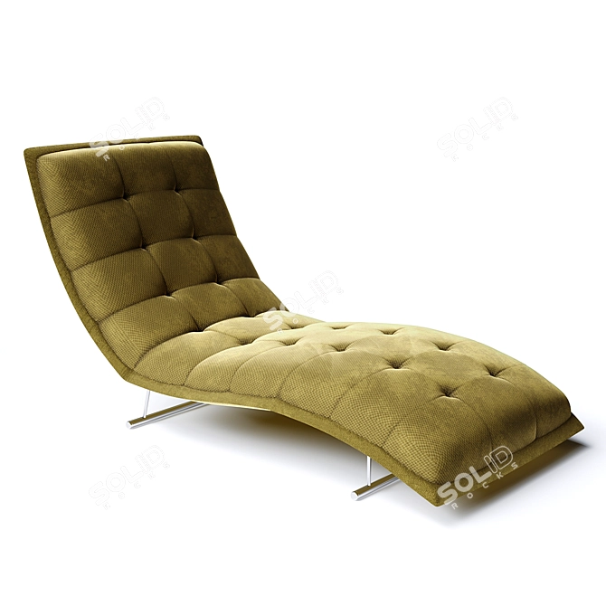 Roche Bobois ARIOSO Lounge Chair 3D model image 1