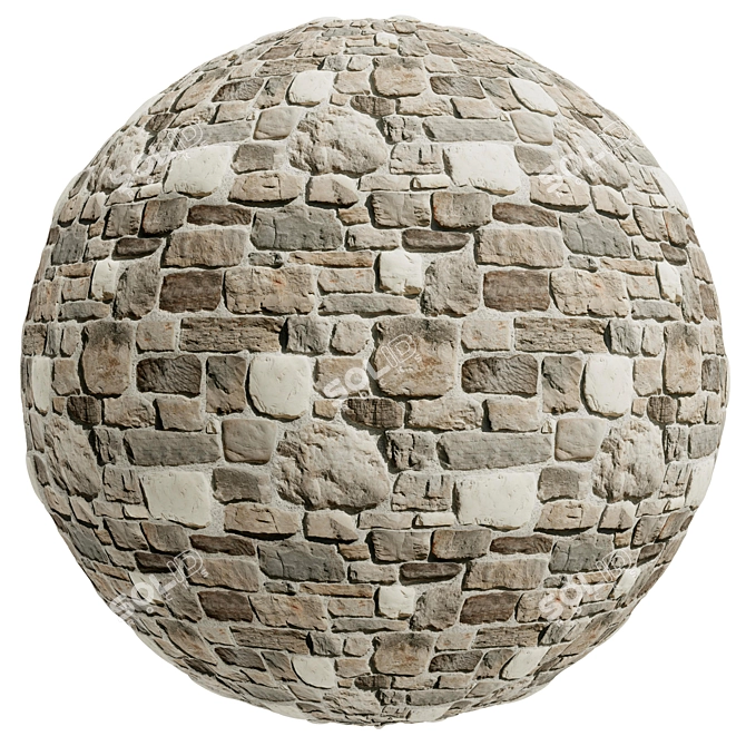 Stone Texture Bundle | High-Res 3D model image 3