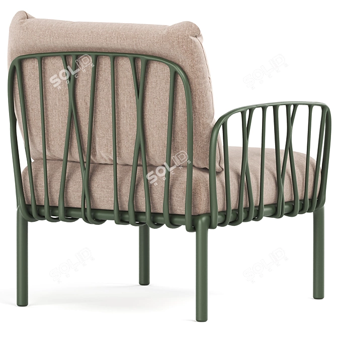 Elegant Nardi KOMODO Chair 3D model image 4