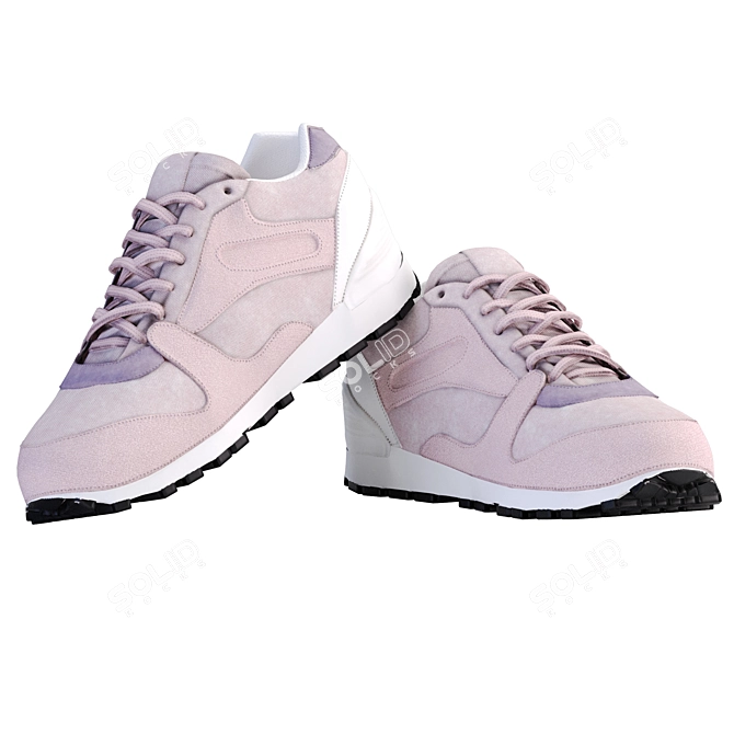 High-Res Sneaker Models 3D model image 4