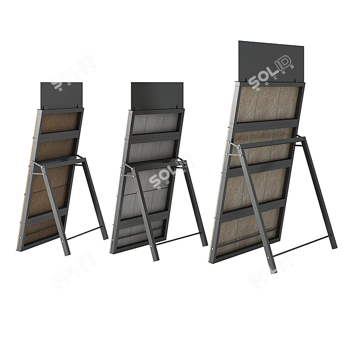 Exhibition Stand Set of 3 3D model image 4