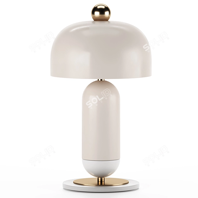 Enchanted Mushroom Table Lamp 3D model image 1