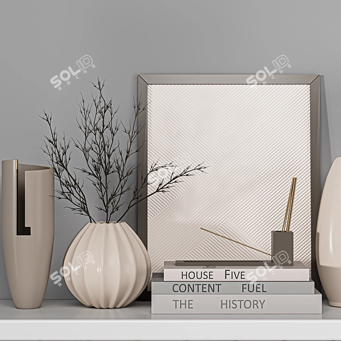 Luxury Decor Set 3D Models 3D model image 6