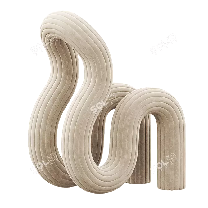 Modern ARA THOROSE 7M Chair 3D model image 3