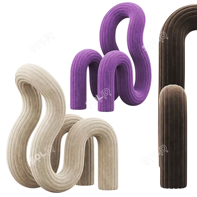 Modern ARA THOROSE 7M Chair 3D model image 6