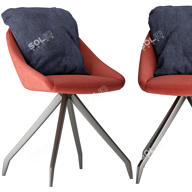 Ergonomic OGOGO Dexter Chair 3D model image 3