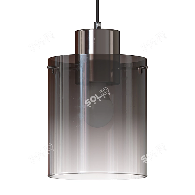  Trim 50227/1 Smoky Pendant Light 3D model image 4