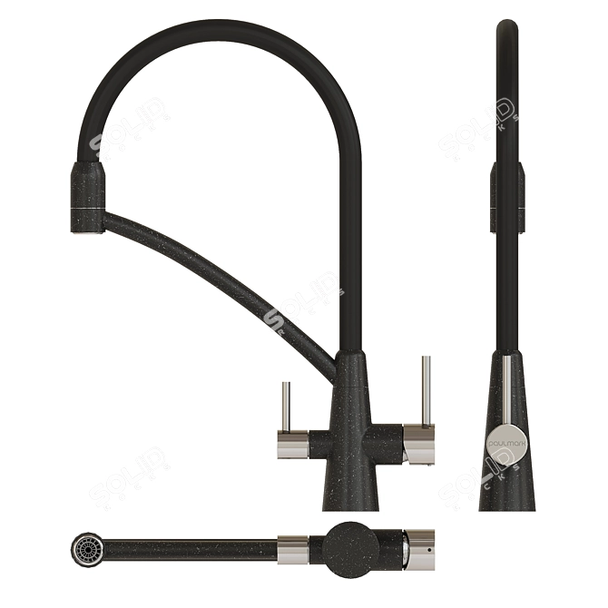 Paulmark Siegen Si213111 Mixer 3D model image 1