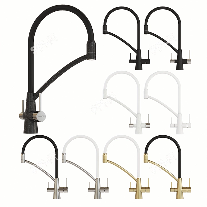 Paulmark Siegen Si213111 Mixer 3D model image 2