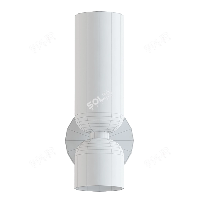 Edie Gray Sconce Lightmaker Design 3D model image 2